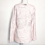 IRO  Jeans Anile destroyed sweatshirt sweater sz XS pink Photo 4