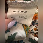 Floral Bohemian Strapless Maxi Dress Brown Size XL Photo 6