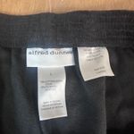 Alfred Dunner Velour Pants Black Size L Classic Fit Comfort Waist NWT Photo 2