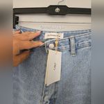 Frankie Shop Kai High Rise Wide Leg Jeans Blue Size 8 Photo 4