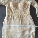 Women’s Full Length Chiffon & Lace Dress Mother of the Bride or Groom Size 10 Photo 10