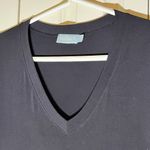 Veronica M  Long Sleeve V Neck Flowy Mini Dress - Size Small Photo 2