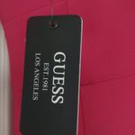 Guess  Los Angeles Hot Pink Spaghetti Strap Cocktail Ruffle Trim Dress Size 6 NWT Photo 1