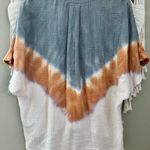 Young Fabulous and Broke Dip-Dye Gauzy Blouse Photo 1