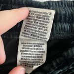 Victoria's Secret PINK Victoria’s Secret Black Crushed Velvet Pullon Joggers Size M Photo 6