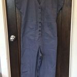 Madewell  Womens Jumpsuit Blue Short Sleeve Size medium Photo 1