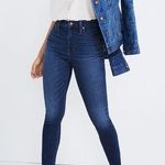 Madewell Curvy High Rise Skinny Jean 28 Women’s Danny Wash Blue J7677. Photo 0