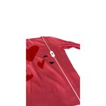 Chico's Chico’s Big Heart Pink Pullover Sweater Lightweight Valentine’s Day Size XL Photo 5