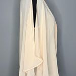 Forever 21 Forever Sheer Button Up Shirt Womens Size Medium Pink Sleeveless Flowy Photo 3