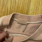 Brandy Melville  Pullover Sweatshirt Long Sleeve Pink Small Photo 3