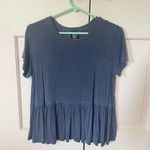 Ruffled Shirt Blue Photo 0