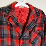 Vintage Hutchins Bros Plaid Blazer Red Size L Photo 7