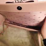 Kate Spade  Pink Leather Crossbody Bag Bow Detail Chain Strap NWT Photo 4