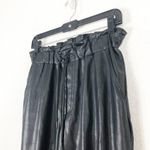 Abercrombie & Fitch Vegan Leather Jogger Pants Size Small High Rise Stretch Photo 6