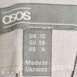 ASOS Ultra High-Rise Wide Leg Belted Trouser Dress Pants with Pockets Size 6 Photo 3