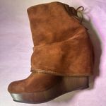 Not Rated  Brown Heeled Boots Photo 4