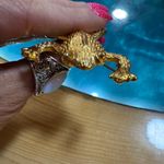 St. John Vintage Frog Brooch Photo 4