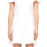 Rebecca Taylor White Off Shoulder Dress - Ruffle Photo 0