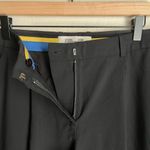 Diane Von Furstenberg  DVF Wool Blend Dress Pants Straight Leg Size 6 Black Photo 4