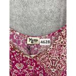 Show Me Your Mumu Mumu Women's Pink Floral Trapeze Sleeveless Size Large Circus mini dress Photo 6