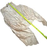 Raj Silk Floral Embroidered Lace Sleeveless Duster Size undefined Photo 9