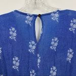 Raga  Blue Floral Romper Medium Photo 4