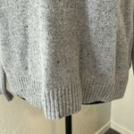 C&C California  Wool Gray Confetti Turtleneck Sweater w/ ribbed detail Photo 3