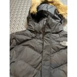 The North Face The‎  Womens 600 Down Jacket Fur Trim Hood Black Y2K Size Small Photo 1