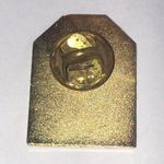 Gold Tone and Blue Volunteer Service 4000 Hours Vintage Pin Photo 0