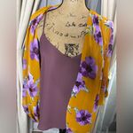 Adrienne  Floral Kimono Paired With Lauren Ralph Lauren Tank Top Photo 2