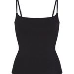 SKIMS  Cotton Jersey Cami in Soot, Size Small Photo 3