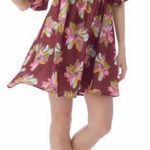 CROSBY by Mollie Burch Babydoll Mini Dress New Photo 0