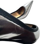 Giuseppe Zanotti  Pointed Kitten Heel Metallic Iridescent silver size 38 US 8 Photo 8