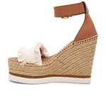 See By Chloe ' Glyn Wedge Platform Sandals Fringed Size 9 Photo 1