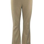 H&M Women's Beige Tan High Waisted Flared Bootcut Stretch Trousers Pants Size S Photo 0