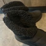 Sam Edelman  Ozie Shearling Bootie Size 9.5 Black Winter Boots NEW Photo 4