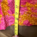 Ted Baker  Lilanya Metropolis Printed Flutter Sleeve Blouse Pink Orange Size 1 Photo 5