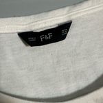 F&F Pink Purple Sequin White Short Sleeve Oversized Women’s Shirt Size 16 XL Photo 2