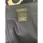 J.Crew Anchor Print Nautical Mini Lined Skirt Zipper Pockets 2 Navy Blue White Photo 7