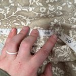 J. McLaughlin Women’s Pants Size 4 Beige White Floral Print Straight Leg Stretch Photo 6