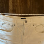 J.Crew  White Embroidered Jeans  Photo 6
