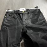 frame denim Frame Noir Coated Le Skinny de Jeanne Mid Rise Black Skinny Jeans Size‎ 26 Photo 8