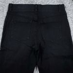 Betabrand Skinny Leg 4-Pocket Yoga Denim Jeans Pull On Black Pants Size Small Photo 2
