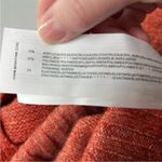 MINKPINK ‎ Womens Brick Red Size Large Curious Roll Neck Sweater Dress Tunic NEW Photo 3