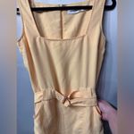 Amanda Uprichard  Palmer Dress size Medium, yellow, like new! Photo 4