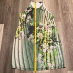 a.n.a  women’s floral green/white tank light dress size 10 Photo 6