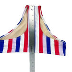 Old Navy Red White Blue Purple Striped Bikini Bottoms Small Photo 2