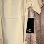 Andrew Marc NWT  Size XL Beige Belted Romper Photo 3