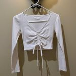 Lovers + Friends White Crop Top Photo 1