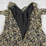 Ralph Lauren Lauren  Women's Floral Ruffled Georgette A-Line Dress Size 10 Photo 14